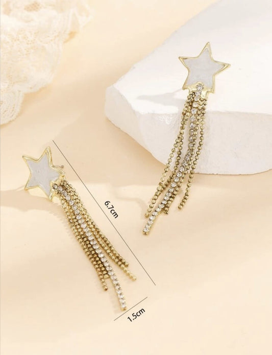 Aretes Estrella Fugaz